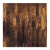 Luxury wool area rug featuring weathered wood pattern in dark brown with golden distressed highlights