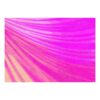 Abstract wool tufted rug with dynamic magenta light rays radiating across blush pink background, contemporary design, 10x14 feet