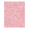 Pink abstract metaball texture wool tufted rug, 12x15 feet, featuring interconnected organic shapes in various pink hues