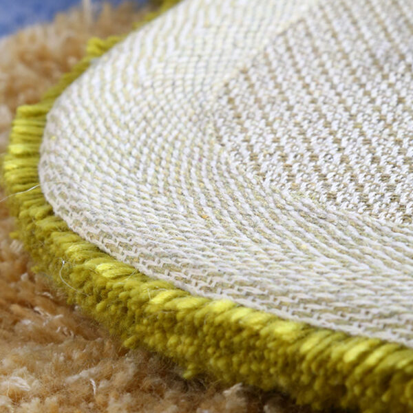 Custom Oval Moss Rugs Green - Image 5