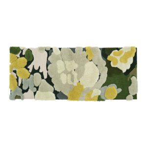 Custom Green Runner Rugs, Spring Moss Fields