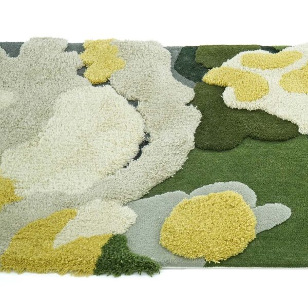Custom Green Runner Rugs, Spring Moss Fields - Image 3