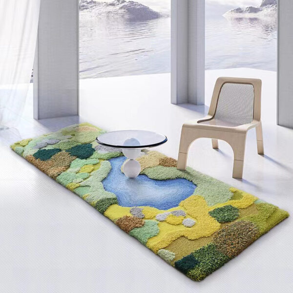 Custom Runner Moss Rugs Green - Image 7