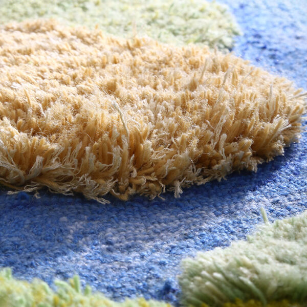 Custom Round Moss Rugs Green - Image 3