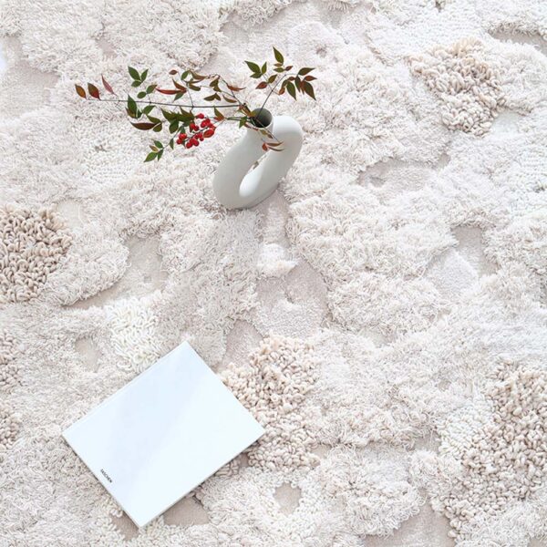 Custom Rectangular Moss Rugs White - Image 4