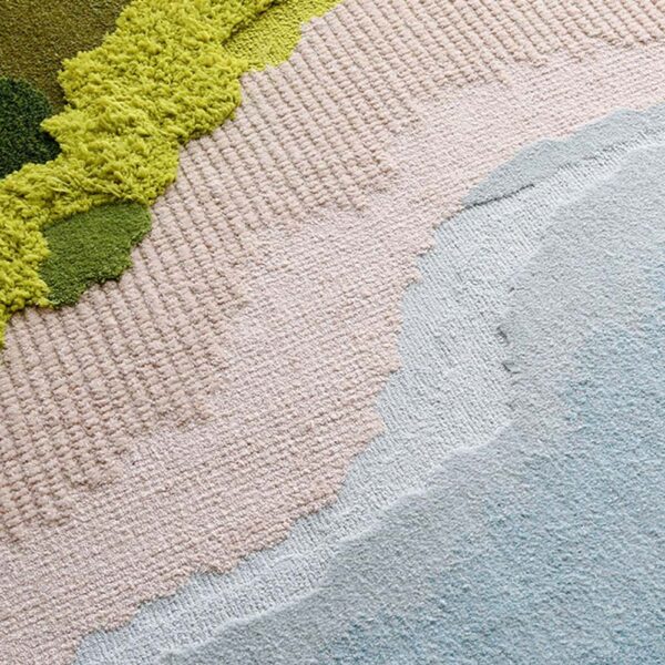 Custom Runner Moss Rugs Blue - Image 3