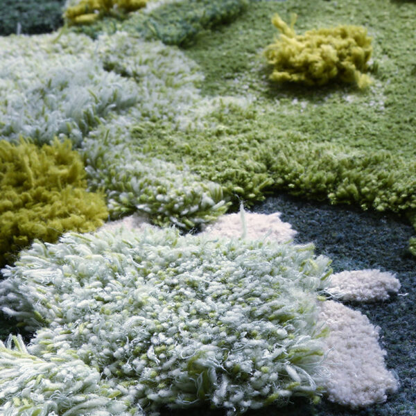 Custom Green Moss Rugs, Secluded Realms - Image 2