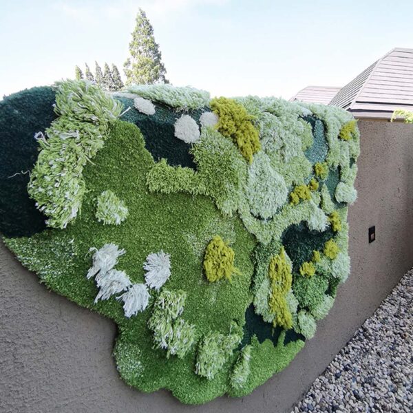 Custom Green Moss Rugs, Secluded Realms - Image 3